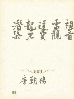 潜龙道电视剧全集免费观看40集