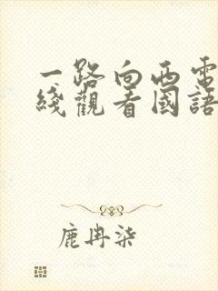 一路向西电影在线观看国语