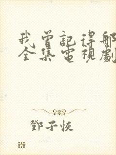 我曾记得那男孩全集电视剧免费观看封面