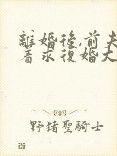 离婚后,前夫哭着求复婚大结局封面