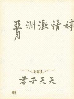 亚洲激情婷婷六月