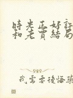 时光正好许梦心和老贾结局