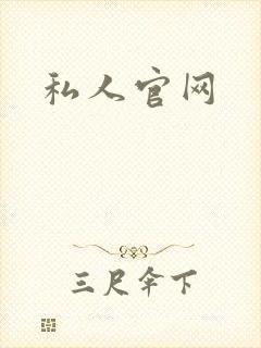 私人官网封面