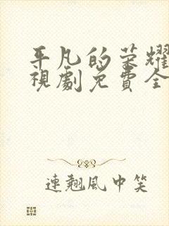 平凡的荣耀2电视剧免费全集在线观看