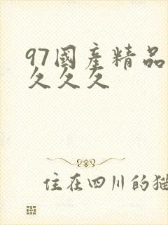 97国产精品久久久久