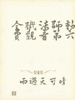 全职法师动漫免费观看第六季封面