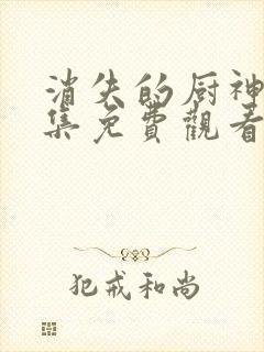 消失的厨神65集免费观看