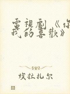 电视剧 《你给我的喜欢》 免费观看