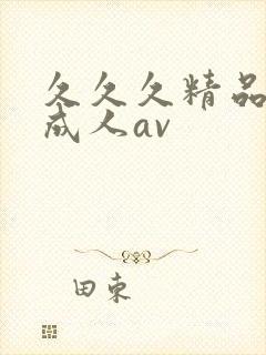 久久久精品亚洲成人av