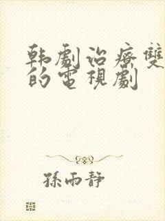 韩剧治疗双男主的电视剧封面