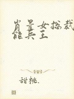 肖晨女总裁的全能兵王