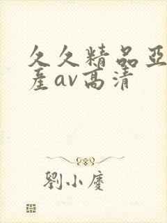 久久精品亚洲国产av高清