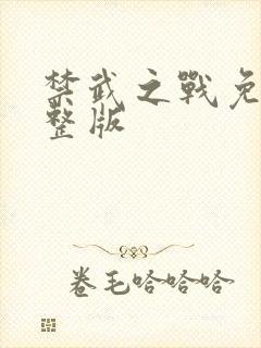 禁武之战免费完整版