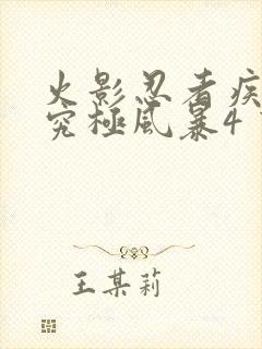 火影忍者疾风传究极风暴4 下载