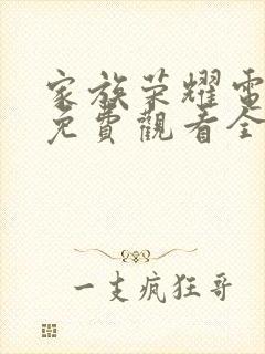 家族荣耀电视剧免费观看全集完整版