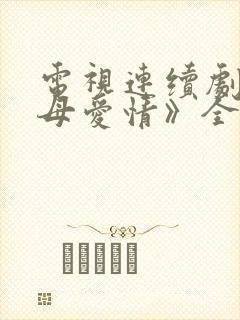 电视连续剧《父母爱情》全集