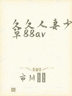 久久人妻少妇嫩草88av