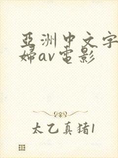 亚洲中文字幕少妇av电影