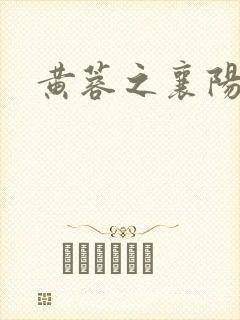 黄蓉之襄阳后传封面