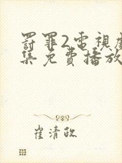 罚罪2电视剧全集免费播放