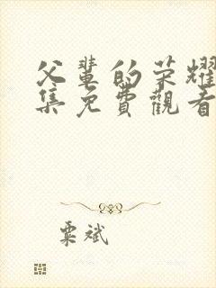 父辈的荣耀40集免费观看