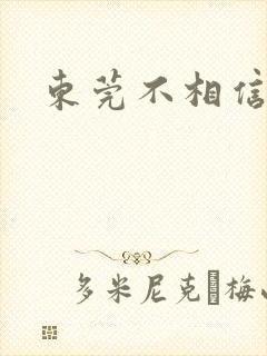 东莞不相信眼泪