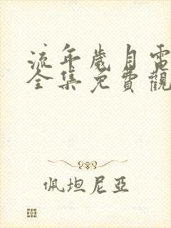 流年岁月电视剧全集免费观看高清