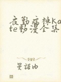 夜勤病栋karte动漫全集免费观看