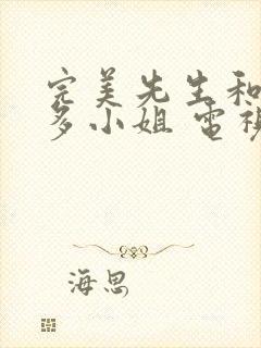 完美先生和差不多小姐 电视剧