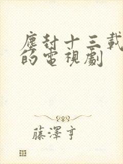 尘封十三载类似的电视剧