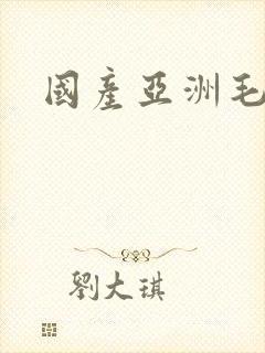 国产亚洲毛片网