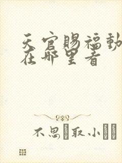 天官赐福动漫画在哪里看