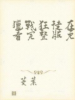 猎战狂徒在线观看完整版免费高清