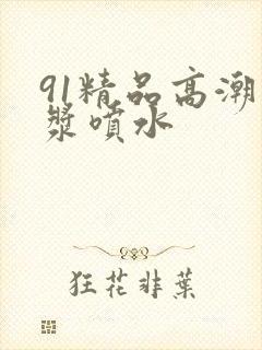 91精品高潮白浆喷水