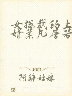 女总裁的上门龙婿叶凡唐若雪小说