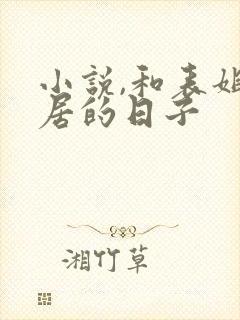 小说,和表姐同居的日子