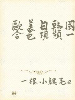 欧美日韩国产综合色视频一区二区