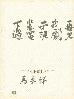 下辈子我再好好过电视剧免费观看封面