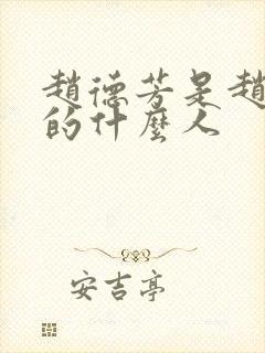 赵德芳是赵匡胤的什么人