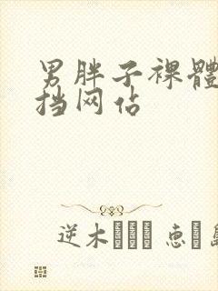 男胖子裸体无遮挡网站封面