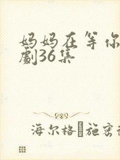 妈妈在等你电视剧36集