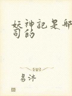 妖神记是哪个公司的封面