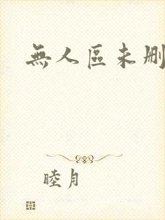 无人区未删减版封面