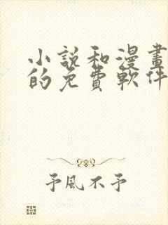 小说和漫画都有的免费软件封面