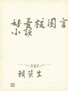 好看校园言情的小说