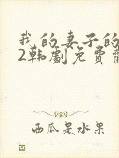 我的妻子的姐姐2韩剧免费观看国语