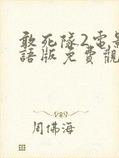 敢死队2电影国语版免费观看高清封面