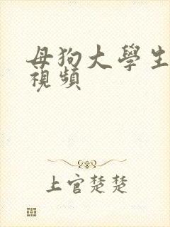 母狗大学生调教视频