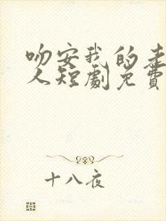 吻安我的老公大人短剧免费观看封面