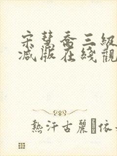 宋慧乔三级未删减版在线观看